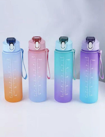 Built-in-Straw Water Bottle