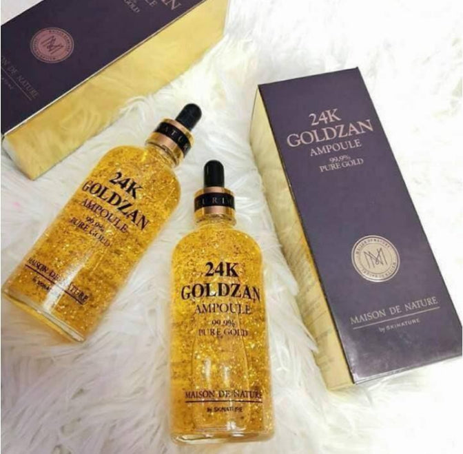 24k Gold Hyaluronic Essence Serum, 100 ML