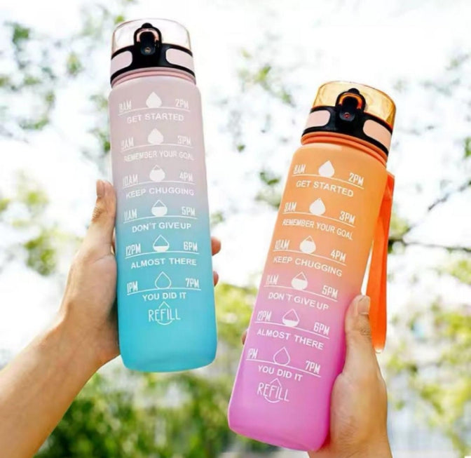 Built-in-Straw Water Bottle